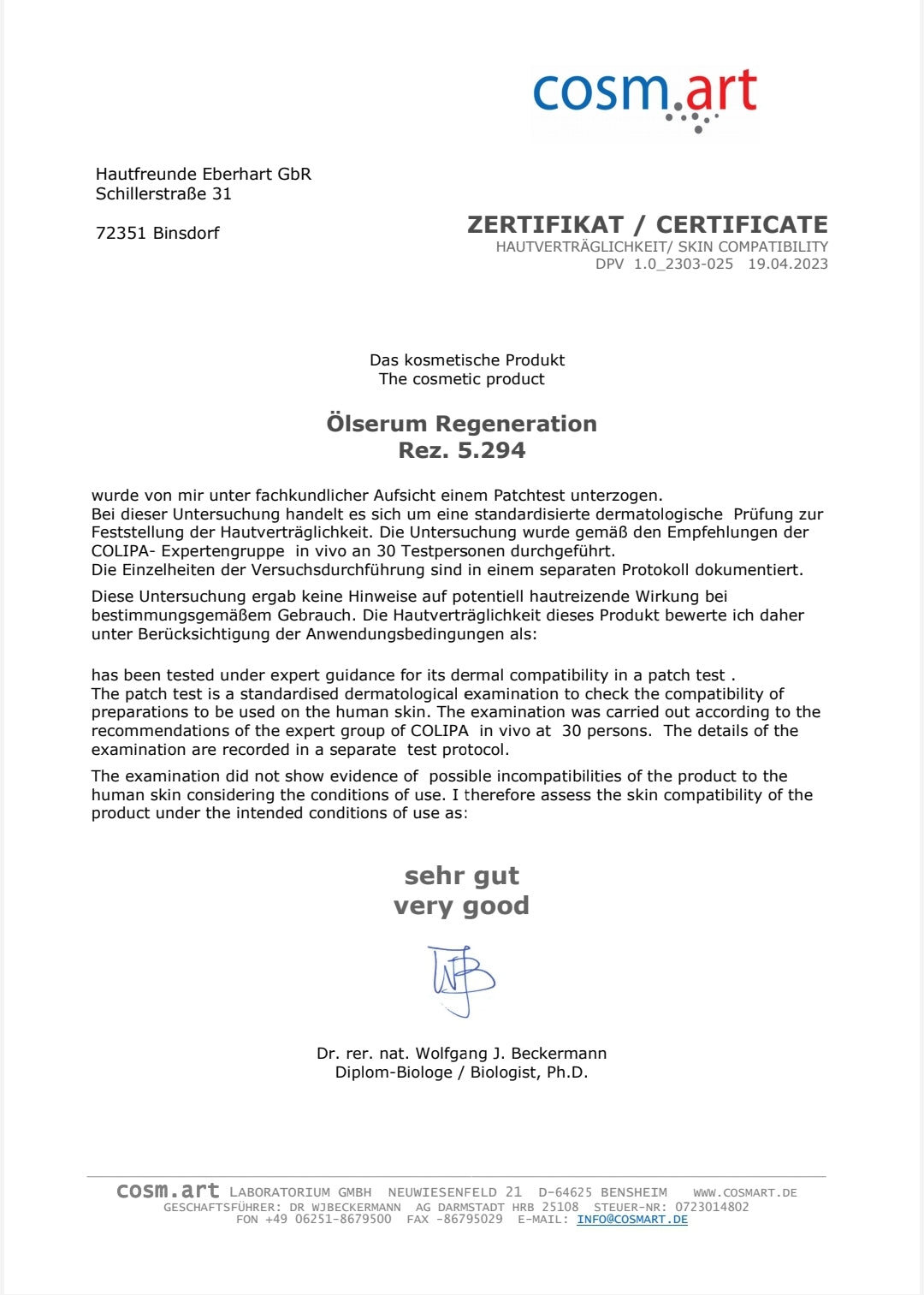 Ölserum Regeneration | 50 ml